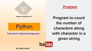 Python Program to print the count of each character of given input string followed by the character