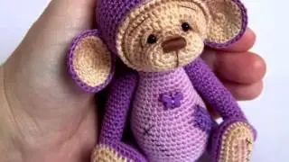 Амигуруми: схема Обезьянки. Игрушки вязаные крючком! Free crochet patterns. Free crochet patterns.