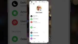 How to Change Active Status Color on Facebook Messenger #shorts