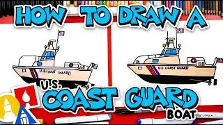 How To Draw U.S. Coast Guard Boat