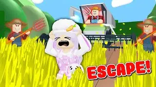 ESCAPE The EVIL FARM Obby! (Roblox)