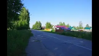 Летняя прогулка по улицам Ижма и Советская города Сосногорск