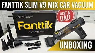 Fanttik Slim V9 Mix Car Vacuum UNBOXING & REVIEW