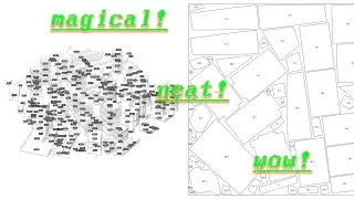 Nesting Buildings and Labels for Making Physical Architectural Models