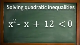 Quadratic Inequalities | Higher - GCSE Maths