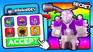 DEV Sent Me 6 NEW SKIBIDI UNITS! (Toilet Wars Tower Defense)