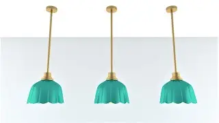 How to make a Pendant Light in SketchUp