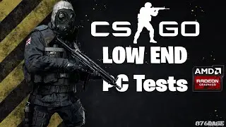 CSGO Low Spec PC Test (AMD Radeon R4 Graphics)