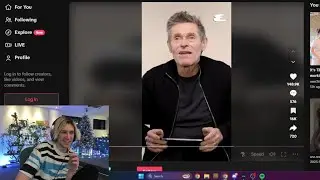 xQc reacts to Willem Dafoe explaining his Drip Meme