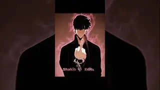 Sung Jin Woo - Solo Leveling I sleepwalker x DEATH Is No More「AMV - Edit #anime #sololeveling #amv