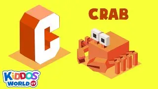 Learning the Isometric Illustration of ABC Animals and Names from A to Z