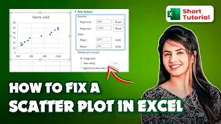 How to Fix a Scatter Plot in Excel 2024: Excel Mastery