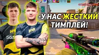 S1MPLE И B1T ТРЕНИРУЮТСЯ НА ФПЛ! СИМПЛ ТАЩИТ ЖЕСТКИЕ КЛАТЧИ НА FPL! (CS:GO)