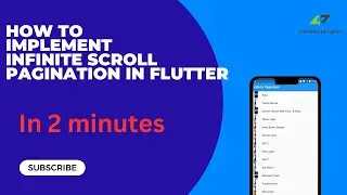 How to implement infinite scroll pagination in Flutter//@CodingIslife