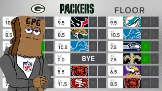 FULL Green Bay Packers 2024 Preview: Win Total Floor & Ceiling