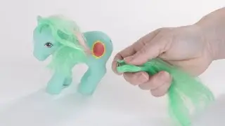 How to Put Your My Little Pony's Tail Back Inside & Replace Metal Parts - Vintage Pony Restoration