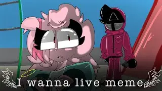 I wanna live meme |Squid Game/Piggy| //animation meme//