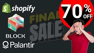 3 АКЦИИ -70%: Акции Square | Акции Palantir | Акции Shopify