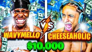 WAVYMELLO vs CHEESEAHOLIC $10,000 WAGER (NBA 2K24)