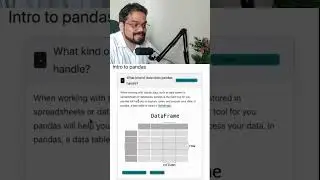 What kind of data does pandas handle? #python #pandas #pythonprogramming #pythontutorial