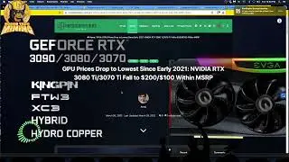 GPU Prices Keep Dropping To Lowest Since 2021