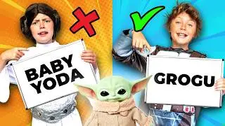 Who Knows Baby Yoda Better? Mandalorian vs Princess Leia!