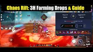 Black Desert Mobile Chaos Rift Guide & 3 Hours Farming Drops Test