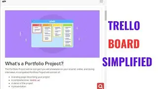 Trello Board Simplified | Step-By-Step Tutorial on Project Management With Trello 💯🤯