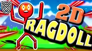 How to Make a 2D RAGDOLL in UNITY (Stick Figure)