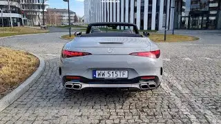 Mercedes SL63 AMG R232 Exhaust Sound, Sound, Acceleration Sound, Cold Start, Launch Control, Revs