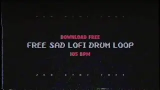 Free Lofi Trap Drum Loop