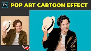 Transform a Photo into a  Pop Art Cartoon Effect - Photoshop Tutorial