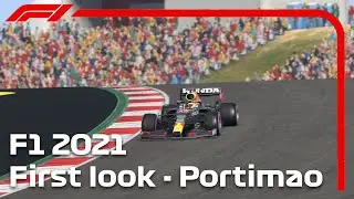 F1 2021 Game - A Lap around Portimao as Max Verstappen