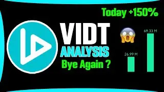 VIDT price prediction, 100m Large inflow | VIDT Datalink price prediction | Crypto Signals 23 Nov 22