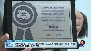 Brusque recebe Selo de Cidade Aspiracional por inovação sustentável