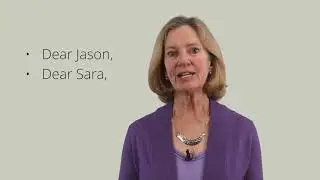 Video: Email Greetings - Business English: Networking