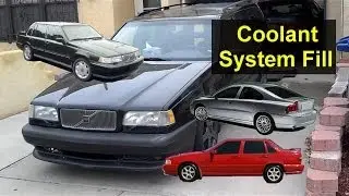 Volvo coolant system fill and top off - VOTD