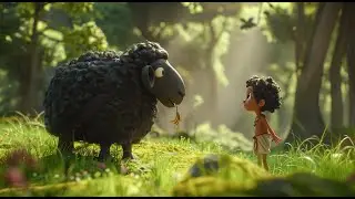 Baa Baa Black Sheep Rhyme | AI Video | #ai | UDIT ARORA