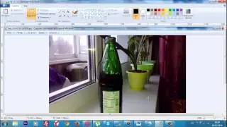 Как обрезать картинку в paint.Обрезать картинку видео