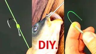 DIY. Приспособление для снятия крючка. Как достать крючок. Рыбалка. Хитрости рыбака. Улов. #зоотроп