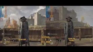 i7-7700k DLSS ON Quality vs. DLSS OFF Hogwarts Legacy  Feldcroft and RTX 2080. No stuttering