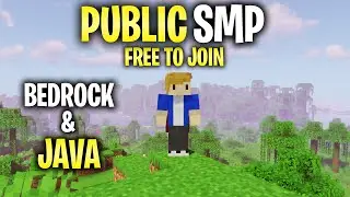 Public Minecraft SMP (free to join) for Java & Bedrock