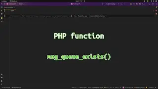 Why use msg_queue_exists() in PHP? #uncover #php #secrets How to Use msg_queue_exists() Effectively!