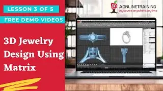 3D Jewellery Designing Tutorials in Hindi | Gemvision Matrix 3D Designing Courses | Free Demo 3 of 5