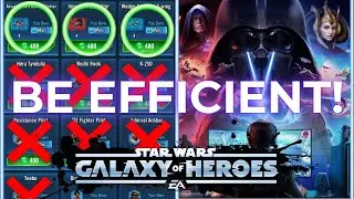 5 Efficiencies you DON'T know about in SWGOH