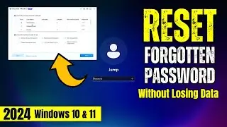 How to Reset Forgotten Password in Windows 10/11 without Losing Data | without Disk & USB