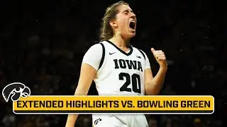 Bowling Green at Iowa | Extended Highlights | Big Ten Womens Basketball