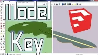 How To Model Key in Sketchup