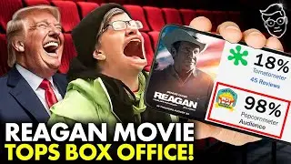 Reagan Movie Rotten Tomatoes Audience RATIOS Critics | Libs Have a MELTDOWN