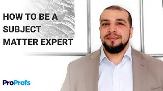 How to Be a Subject Matter Expert | Training Course Introduction